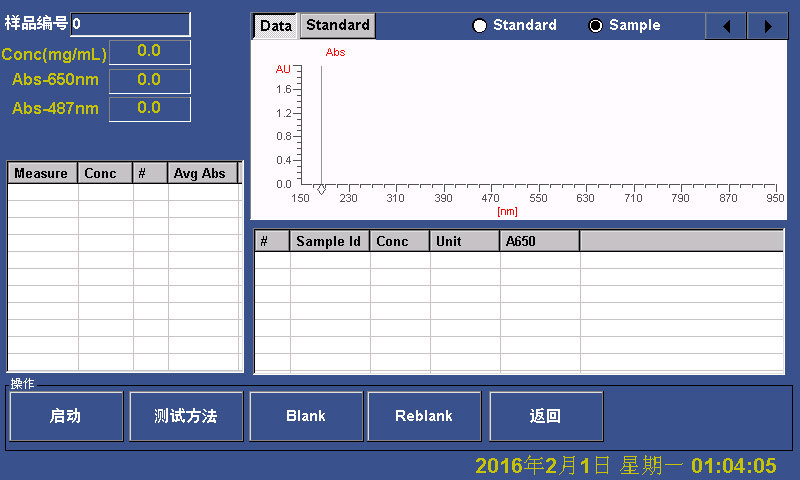 輝因科技VSPM100便攜式高精度紫外分光光度計